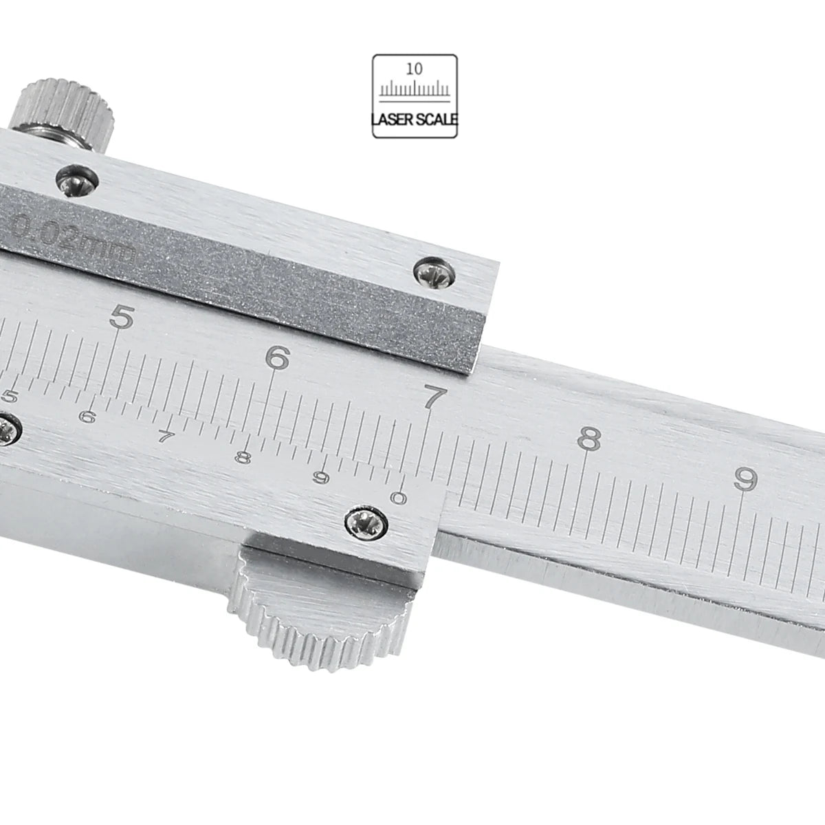 150MM 0-6" Marking Vernier Caliper High Accuracy Micrometer Stainless Steel Gauge Measuring Instrument Tools with Protective Box