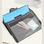 Wall Hanging Expanding File Folder Multi Pockets Document Organizer A4 Paper Storage Bag Portable School Office Paper Sorter