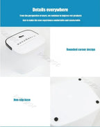 Small Electric Office Automatic Confidential Shredder for Household and Confidential Documents Shredder