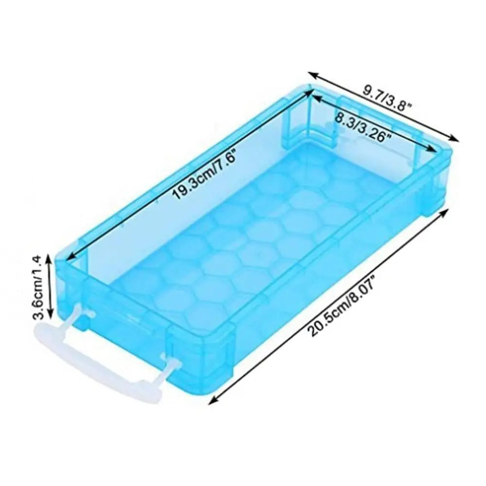 3/6-layer Paintbrush Box Watercolor Detachable Pen Storage Box Color Multi-function Stationery Organizer School Supplies