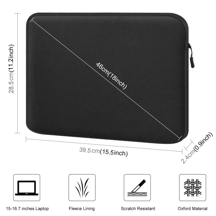 Shockproof Handle Bag Laptop Bag Sleeve 15 13 Inch Laptop Briefcase Cover Suitable for 15-16.7 14-15 12.5-13.5 Inch Computer Bag