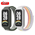 Strap+PC Case for Xiaomi mi band 9 active accessories sports Nyon bracelet correa+Protective Bumper shell Cover for Redmi band 3