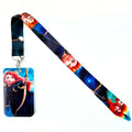 Disney's Credential Holder Mickey Mouse Lanyard Bear Phone Rope ID Card Badge Holder Princess Neck Strap Cartoon Keychain Gift