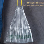 5/10/15/20 Rolls Drawstring Trash Bags for Kitchen Trash Can Thicken Large Capacity Garbage Bag Plastic Home Dustbin Storage Bag