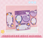Kawaii Cartoon Strawberry Rabbit Bear Sticky Notes Memo Pad Cute Message N Times Sticky Office Stationery Supply Journal Planner