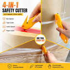 Multi-functional Household Portable Case Opener, Paper Cutter, Packaging Tape Cutter and Letter Opener Tool