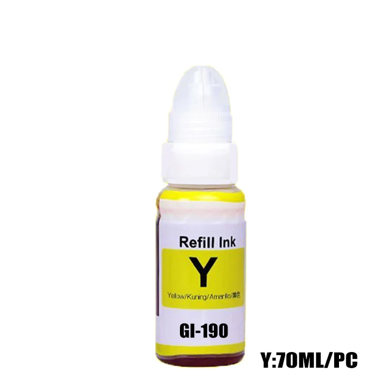 GI-190 Refill Ink For Canon gi 190 For Canon PIXMA G1100 G1110 G2100 G2110 G3100 G3102 G3110 G3111 G4100 G4110 G4111 Printer