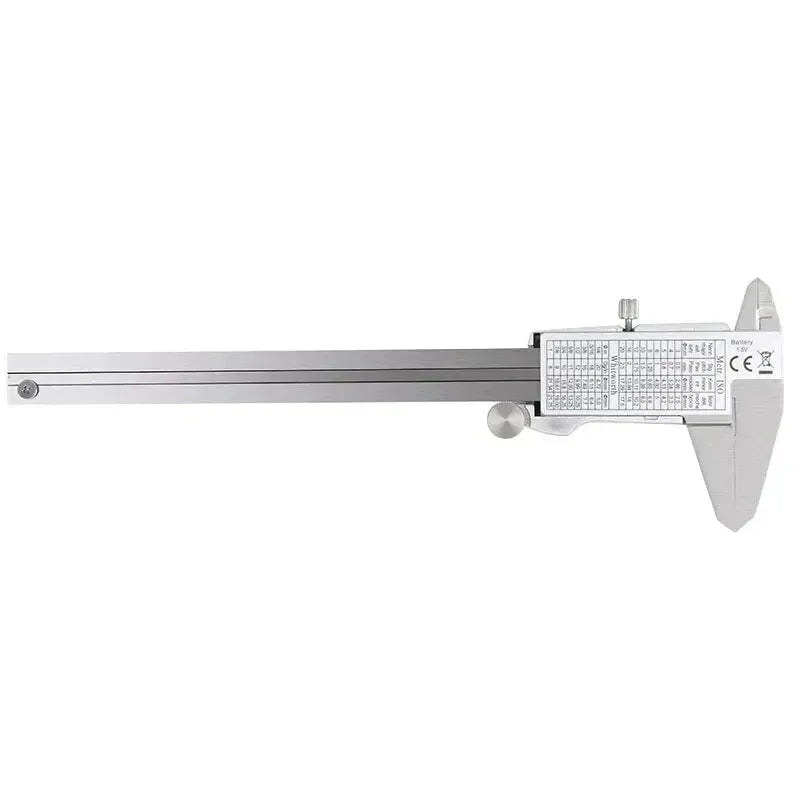 ET50 150mm Digital Caliper Stainless Steel Fraction / MM / Inch 0.01mm High Precision for Mechanical Components Measure