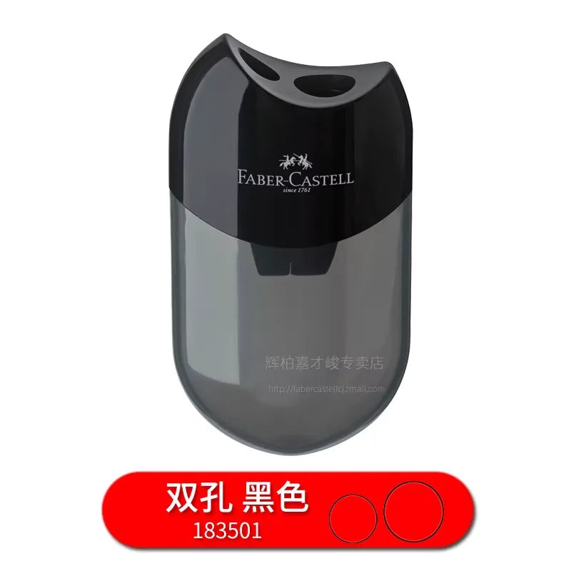 Faber Castell Pencil Sharpener Kawaii Single/Double Hole Pencil Cutter Sacapuntas Stationery Kids School Supplies Back to School