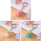 1-3sets Portable Cartoon Animal Mini Trumpet Stapler Paper Binder Stationery Staples Office Binding Tool School Kawaii Supplies