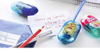1Pc Faber Castell Double Hole Pencil Sharpener with Eraser Ladybug / Fish / Eagle Cute Stationery Back To School