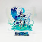 Odette Lohen Flins Durin Mavuika Columbina Xiao Arlecchino Acrylic Anime Model Furina Collect Desktop Decoration Keychains Gift