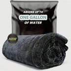 1/2/3/5 Car Cleaning Towels, Microfiber Car Towels, Vehicle Cleaning Cloths, Strong Water-Absorbing Car Glass Cleaning Towel Supplies