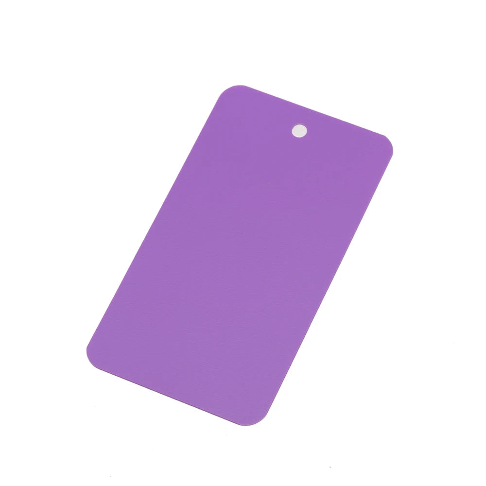 50pcs 4x6/5x9cm Rectangle Blank Plastic Tags Blank Merchandise Tag PVC Price Tags Waterproof Plastic Identification Price Tags