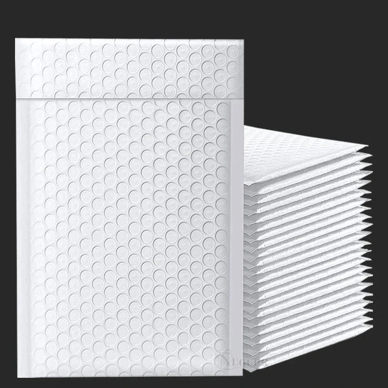 Multi-size White Bubble Envelopes Bag Thicken Waterproof Foam Bubble Shipping Envelope Bags Self Seal Packing Bags 11/15/23cm