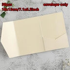 30pcs 18x13cm Green Envelopes for Wedding Invitation Small Business High-grade 250g Paper Stationery Supplies Storage Bag