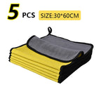 10-20PCS Car Nano Ultra Fiber Cloth Towel Microfiber Car Wash Towel Coral Fleece Towel Car Care Clean Cloth for Car Home Living