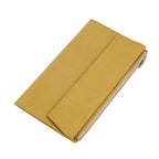 Canvas Zipper Card Holder for Travel Notebook, Canvas Storage Bag File Folder Refill Insert for Standard Journals Stationery