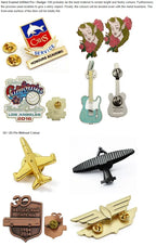 [Minimum 100pcs] Custom Logo Enamel Pin Soft/Hard Label Customized Metal Badges Lapel Brooches On Backpack Or Friend Gift