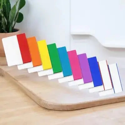 10 Waterproof Writable Semi Transparent Index Tabs Stick Firmly for Books Notebooks Files Study Office Page Markers Divider Tabs