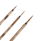 ArtSecret High Quality 3PC/Set BK-02 Art Calligraphy Watercolor Brushes Kolinsky Hair Bamboo Handle Chinese Painting Supplies