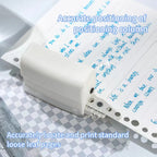 New 6 Holes Hole Puncher A4 A5 B5 Loose Leaf Paper Hole Punch Standard Hole Punch DIY Office Binding Tool Office School Supplies