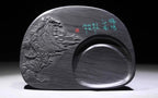 Exquisite Traditional Portable Lightweight Calligraphy Inkstones Huizhou Ink Slabs Perfect for Brush Writing Students Inkstone