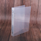 Creative transparent twill pp binder shell a6 a5 six-hole b5 nine-hole folder