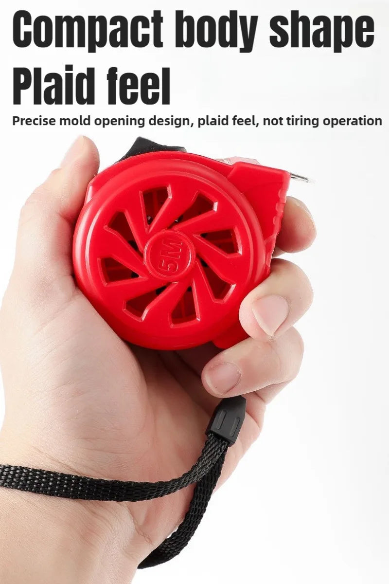 5M Tape Measure Retractable Red High-precision 3M 7.5M Measuring Tape Thickened Wear-resistant Tape Practical Measuring Tools