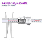 Double Inner Groove Vernier Digital Caliper 0.01mm Inner Groove Electronic Vernier Caliper Inner Hole Diameter Measurement Tool