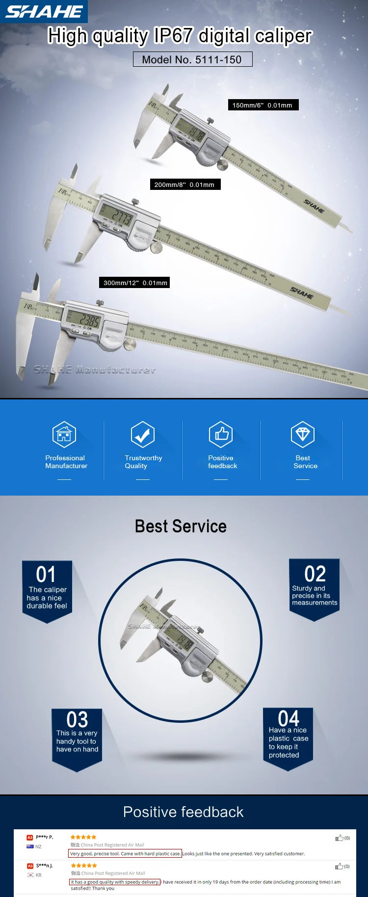 150 mm IP67 Waterproof Digital Vernier Caliper Ruler Vernier Caliper Micrometer Digital Calipers Paquimetro Digital 150 mm