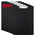 1/2pcs A4 Clipboard, Clipboard Folder, Writing Board with Binder Clip, Metal Clip, Suitable for Notes, Documents, and Drawings