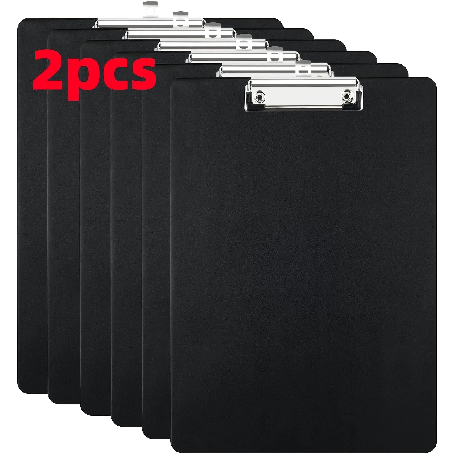1/2pcs A4 Clipboard, Clipboard Folder, Writing Board with Binder Clip, Metal Clip, Suitable for Notes, Documents, and Drawings