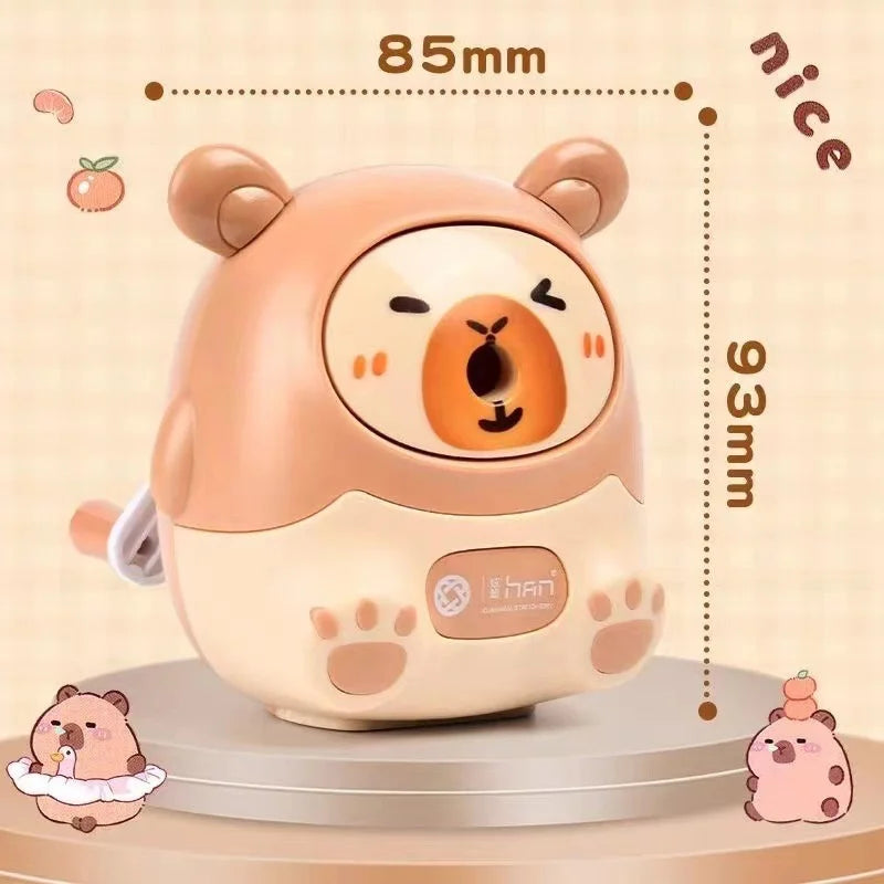Capybara Pencil Sharpener Pencil Cutter Office School Table Sharperners Stationery Supplies