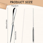 Letter opener, advanced envelope letter opener Metal office open letter knife Envelope cutter suitable for office household good