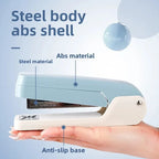 1-Piece 360° Rotatable Heavy Duty Stapler with Staple Remover: Large Capacity & Strong Clutch for Home and Office Use