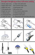 High Precision Stainless Steel Electronic Digital Calipers IP54 Vernier Boring Inner Diameter Measurement Tool