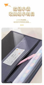 Expanding File Organizer 13 Pocket Accordion A4 Document Ziper Folder Bag Hot Style