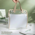 A4 Portable Accordion File Organizer, 13 Pocket Expanding Document Folder for Business School Office Student Supplies
