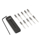 Leather Punch Tool Sharp Head Replaceable Pricking Iron Removable Round Hole Punch DIY Leather Craft Chisel 4 Size Available
