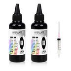 100ml Universal Dye Ink BK C M Y Kit Compatible For HP Canon Epson Brother Deskjet Inkjet Printer Tank Cartridges CISS