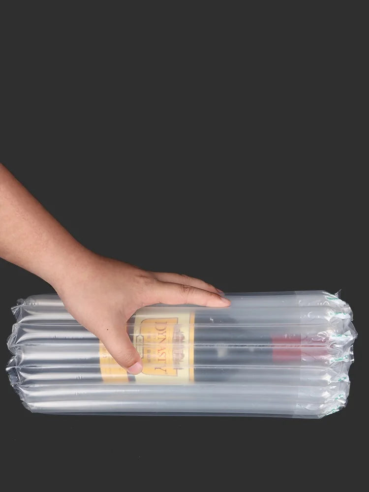 Thick Bubble Mailers Air Column Wrap Packing Bags Roll Bubble Air Inflate Cosmetics Fragile Small Business Packaging