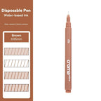 Pigment Liner Pigma Pen 0.1mm/0.03mm/0.05mm/0.5mm/1mm Different Tip Black Fineliner for Sketching Drawing Micron Ink Marker Pen