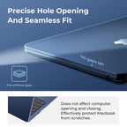 For MacBook Air Case 13 Inch M5 M4 M3M2 2026-2022 A3449 A3240 A3113 A2681 Compatible with Laptop Case 13.6 Inch Ultra-thin Matte