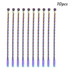 Stainless Steel Cocktail Drink Mixer Bar Stirring Mixing Sticks Muddler Ladle Stirrer Swizzle Sticks Coffee Stirring Sticks