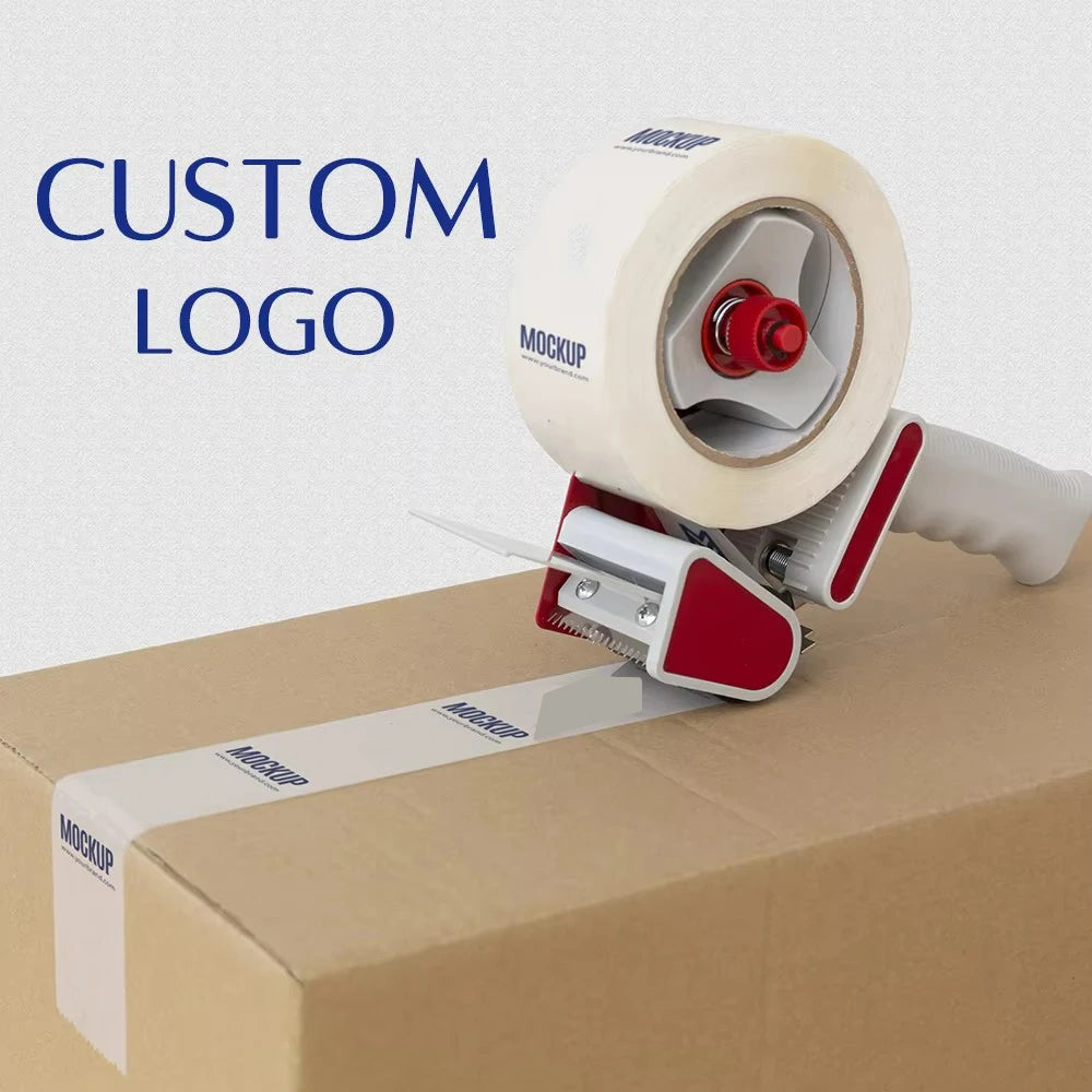 Custom Printing Transparent or Color Adhesive Tapes with Personal LOGO Brand Advertising Slogan for Carton Box Sealing Packing