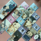 New 40Pcs/Lot Korean Manga 2D animation peripheral laser ticket bookmark character collection card postcard