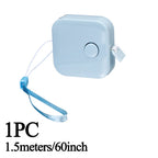 Retractable Soft Tape Measure Double-sided Measurement Ruler Portable Body Flexible Ruler for Weight Loss Medical Measurement
