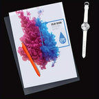 30 Pack PVC L-Shaped A4 Document Folders, Transparent File Envelopes for Office and Home Organization