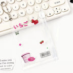 INS Transparent Candy Bag Badge Holder Korean Photocard Holder Display Bag Pendant Idol Photo Card Protective Cover Card Holder
